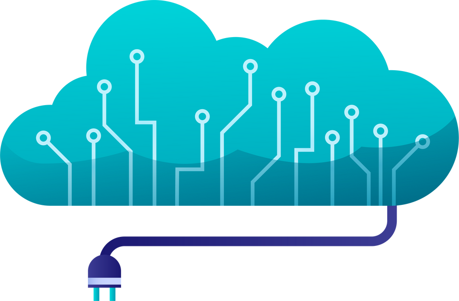 Artificial intelligence icon element design illustration. AI technology and cyber icon element. Futuristic technology service and communication artificial intelligence concept