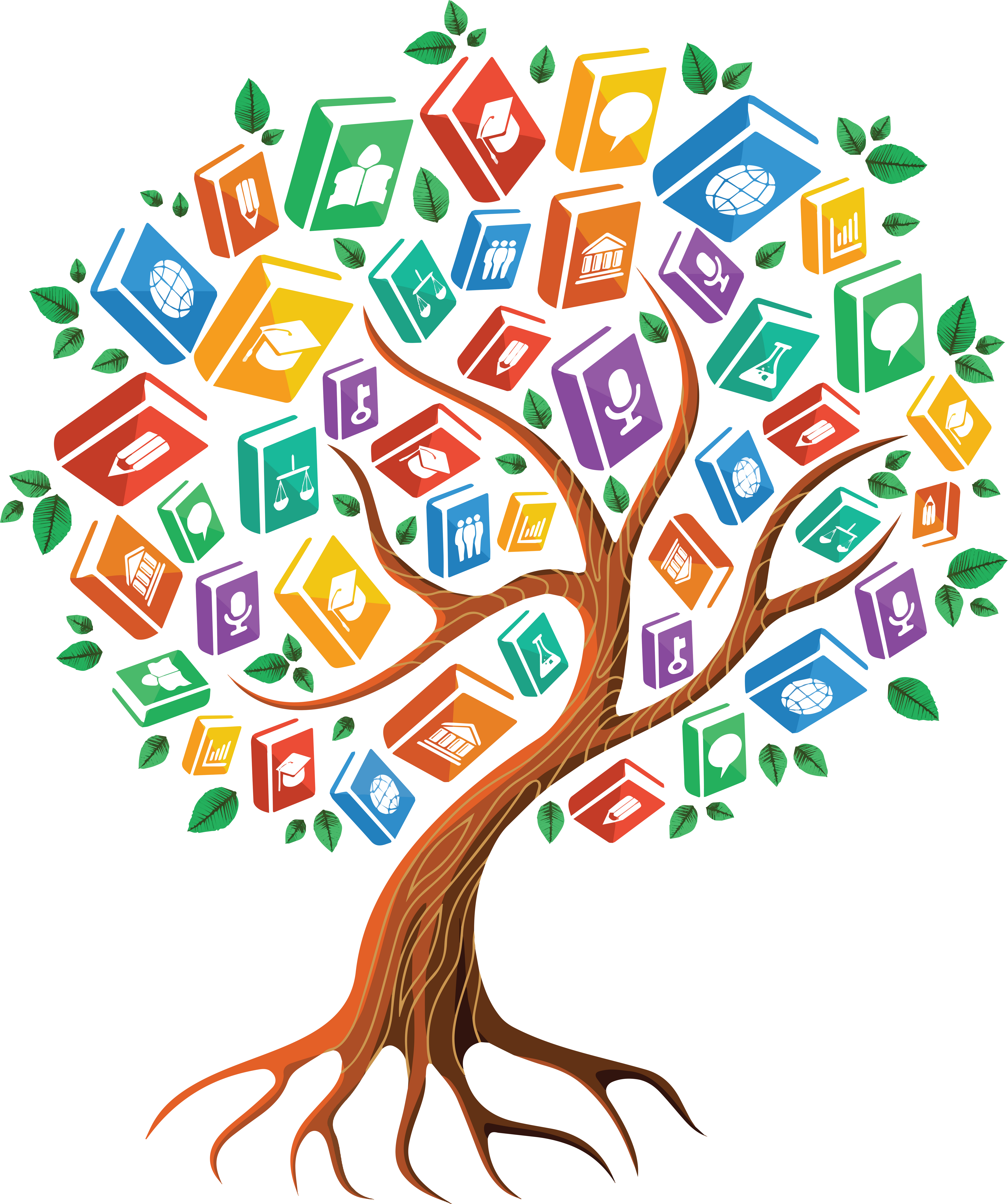 book tree symbol education