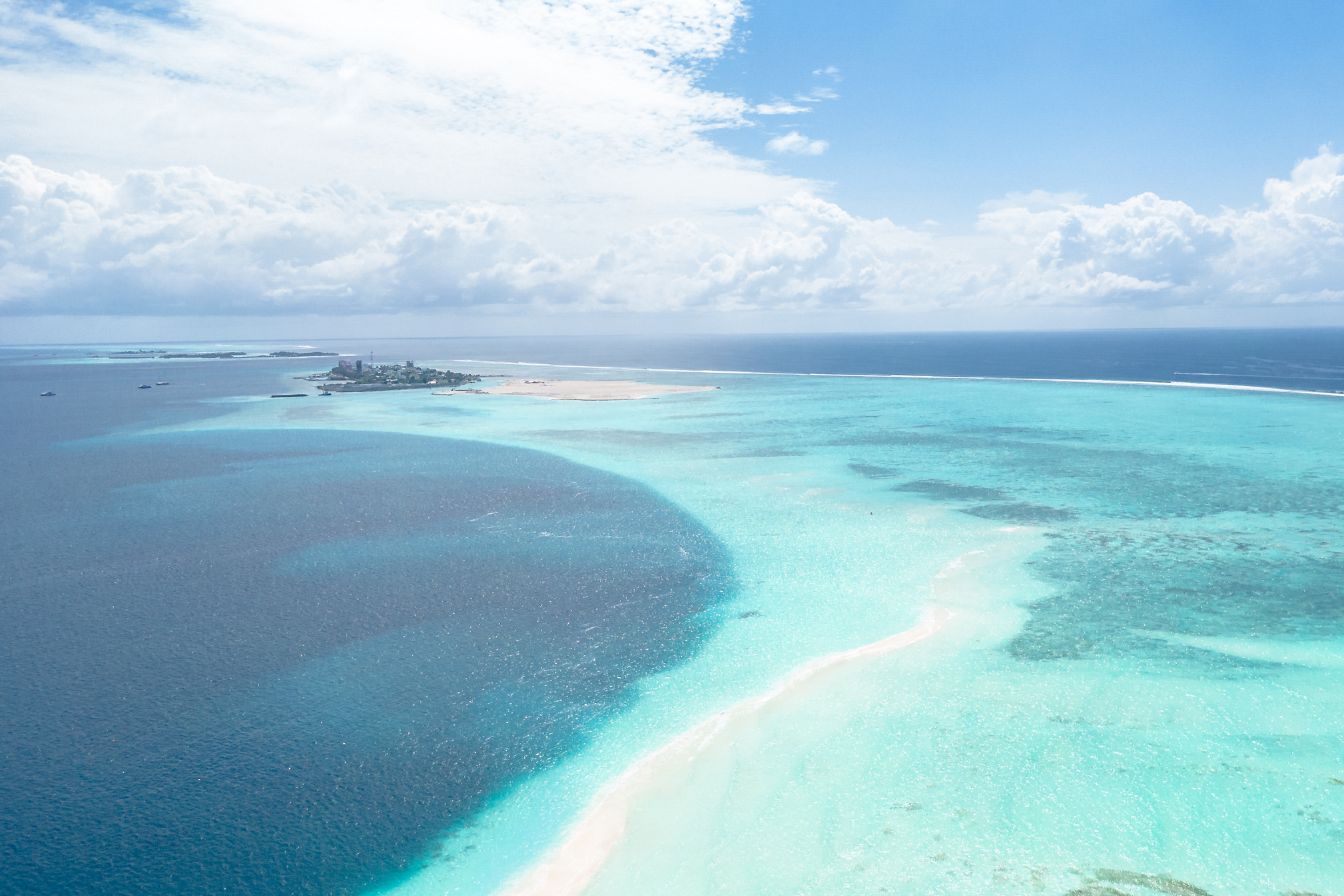 Blue Sea Under Blue Sky